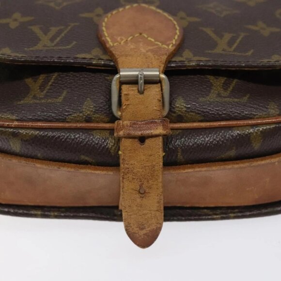 LOUIS VUITTON Monogram Cartouchiere PM Shoulder Bag Vintage - Picture 12 of 15
